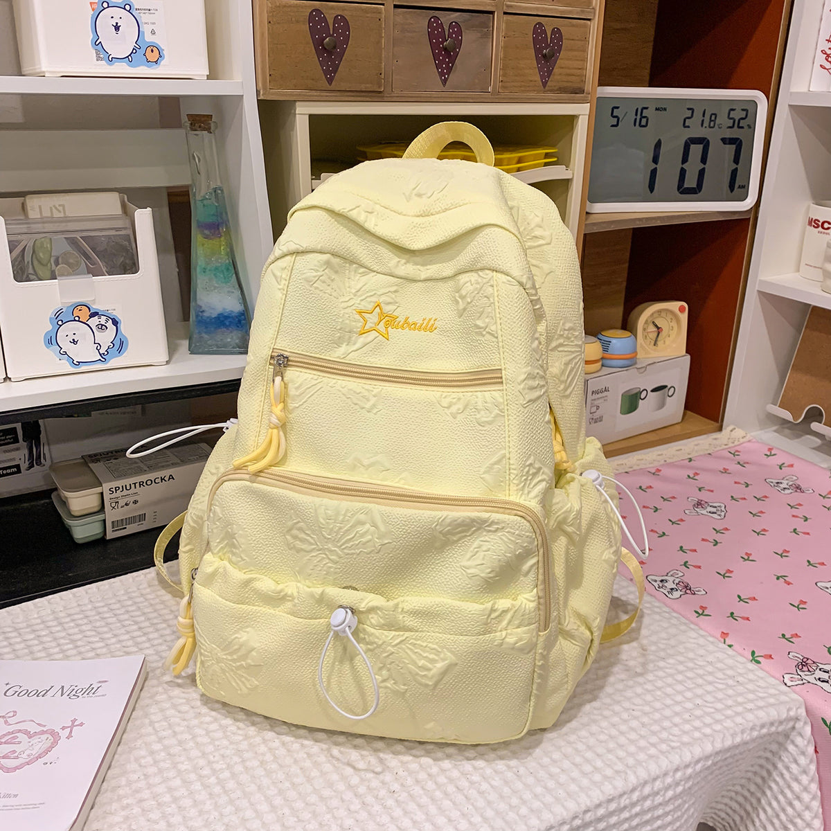 Stylische Texturierte Rucksack Brehn