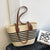 Gestreifter Gewebter Strandtasche Brehn