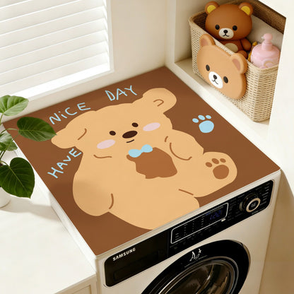 Cartoon Cat-Themen Wasch-Tischdecke