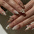 Floral Elegance Press-On Nagel Tipps Brehn