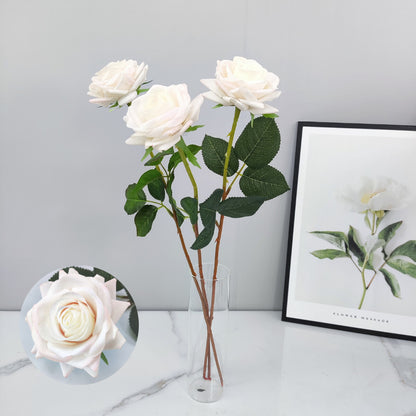 Künstlicher Blumen-Rosen-Stielstrauß