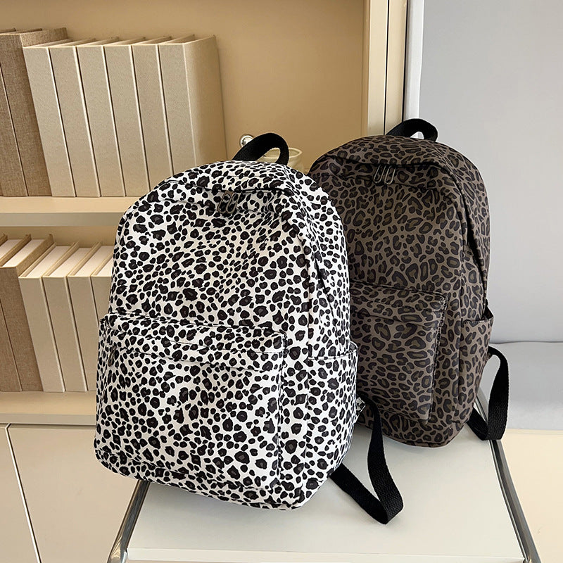 Stilvoller Rucksack Im Leopardenmuster Brehn