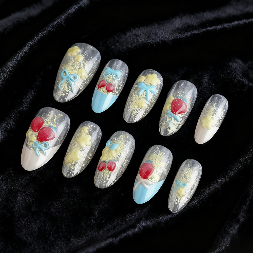 Dekoratives 3D Nagelkunst-Set Brehn
