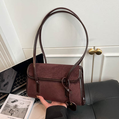 Wildleder Handtasche