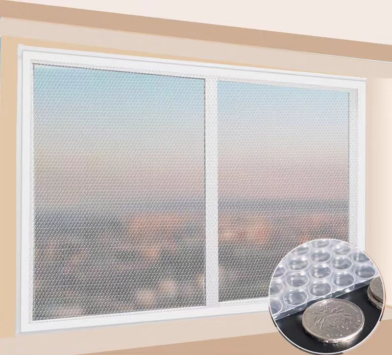 Isolierte Blasenfensterfolie Brehn