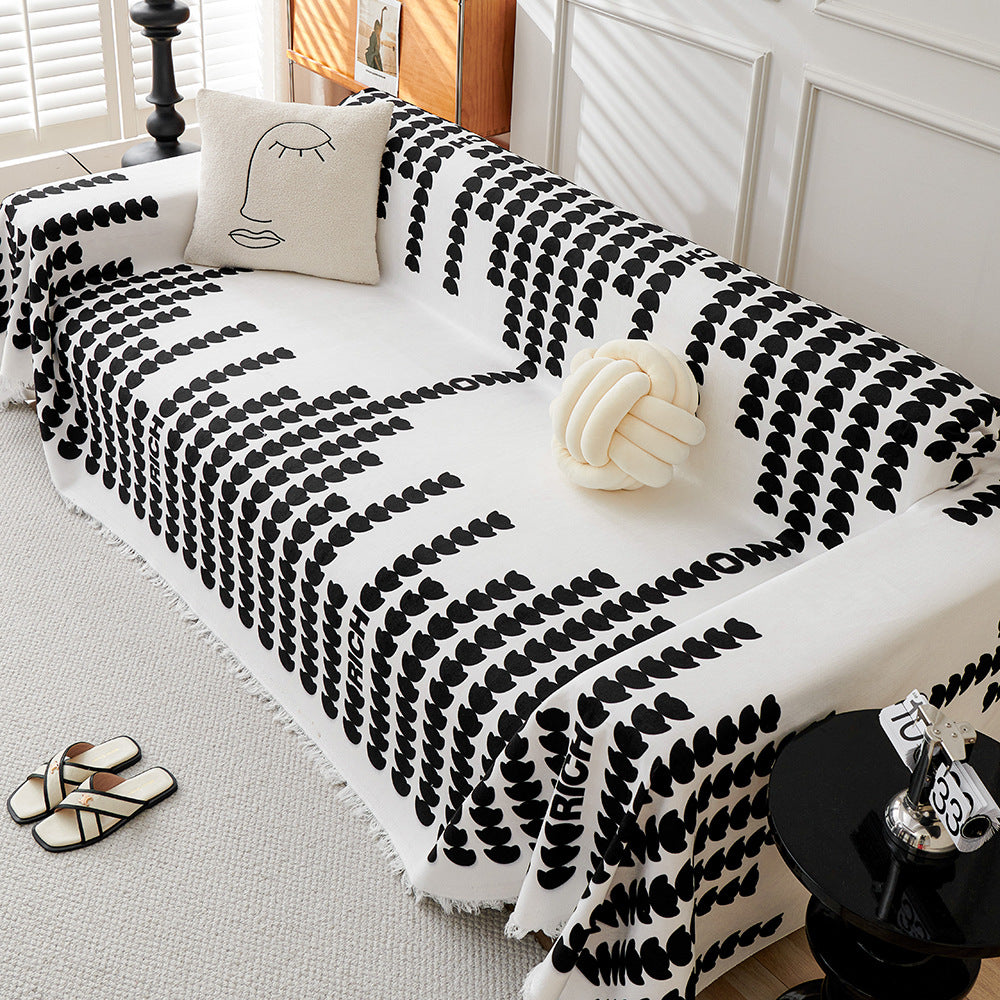 Stylische Geometrische Sofa-Wurfdecke