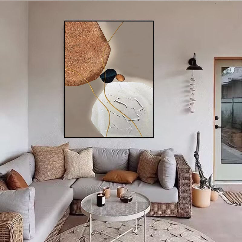 Abstrakte geometrische Wandkunst