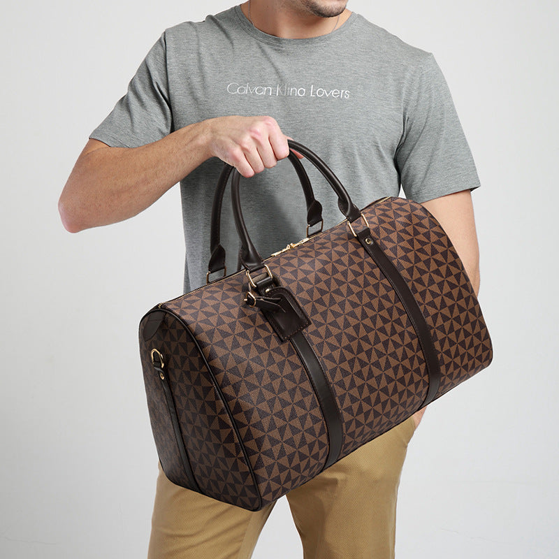 Geräumige Reisetasche mit Stilvollem Geometrischem Design Brehn