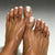 Stilvolle French Tip Drucknägel Brehn