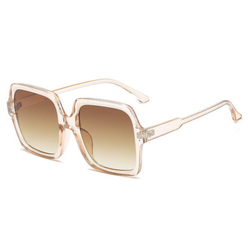 Damen modische oversized Sonnenbrille mit modernem Design Brehn