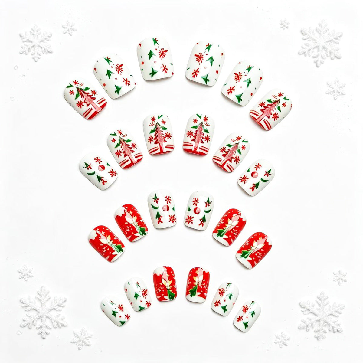Kreative Weihnachtskunstnägel Brehn