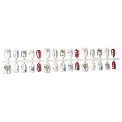 Festliches Holiday Press-On Nail Art Set Brehn 1790636522