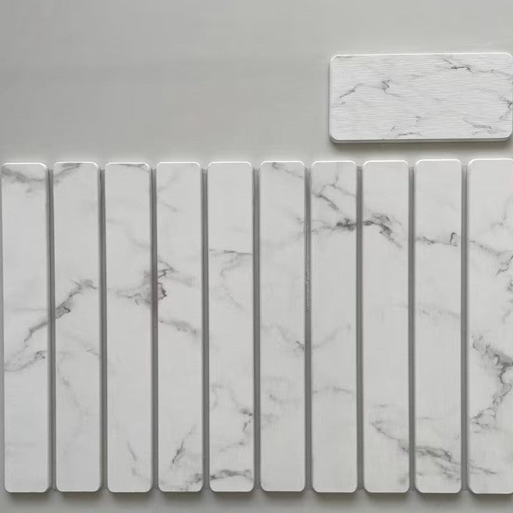 Elegante Marmor Design Küchenplatzsets