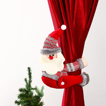 Weihnachtsmann Vorhang-Halter Brehn