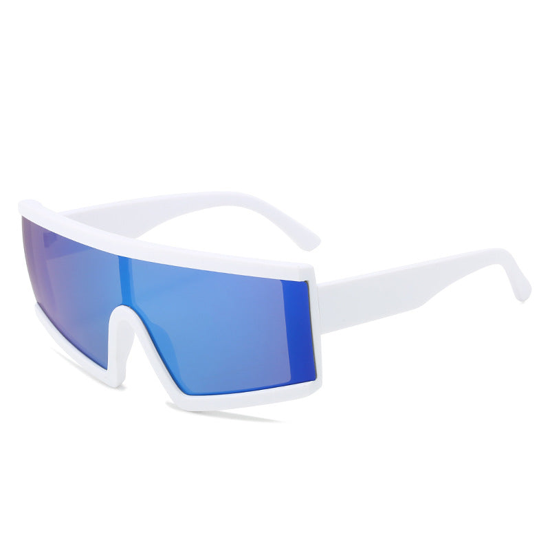 Damen Sportliche Sonnenbrille mit breiter, kratzfester Linse und UV-Schutz Brehn