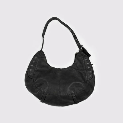 Multi-Pocket Lässige Leder Hobo Tasche