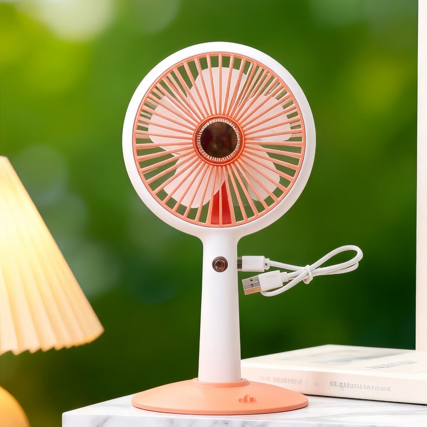 Tragbarer Tischventilator für Frauen mit verstellbarem Neigungswinkel Brehn