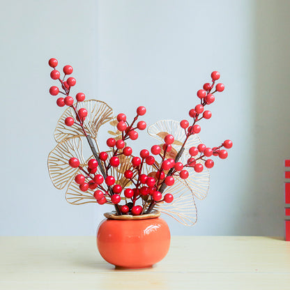 Heimdekorative Blumenarrangement