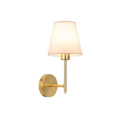 Wandmontierte Lampe