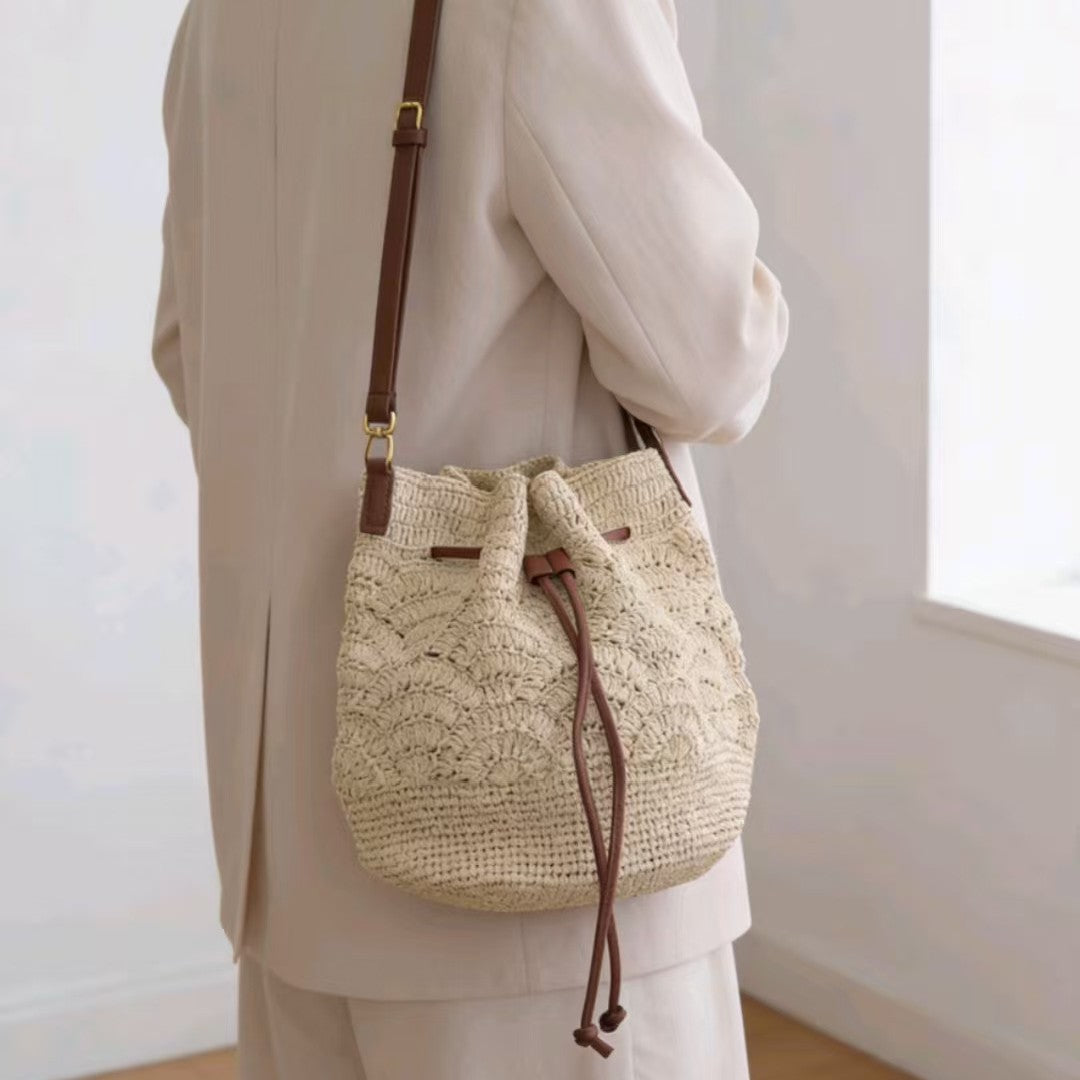 Dessinierte Makramee-Handtasche Brehn