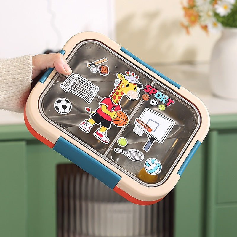 Sport-Themen Multi-Fach Bento Lunchbox