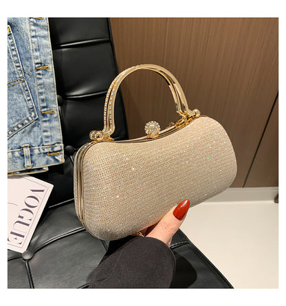 Elegante Perlen Abendhandtasche
