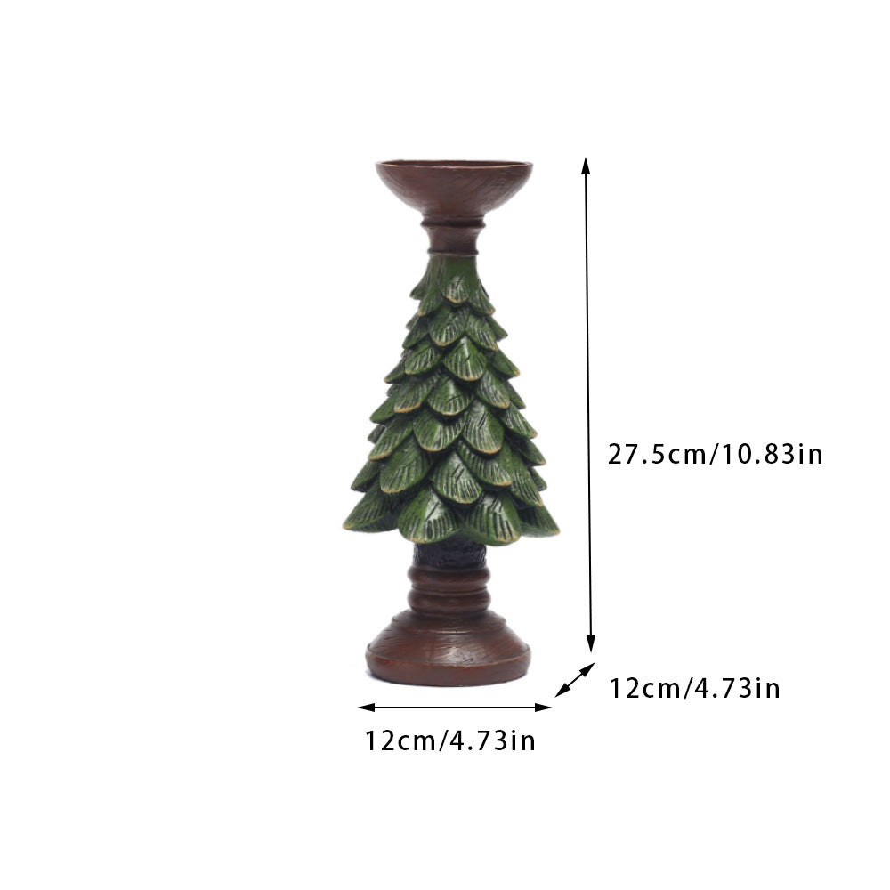 Dekorative Kerzenhalter mit Tannenbaum-Design Brehn