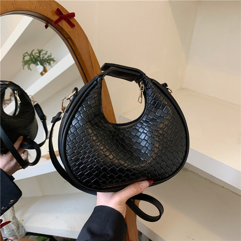 Texturierte Gewebte Crossbody Tasche Brehn