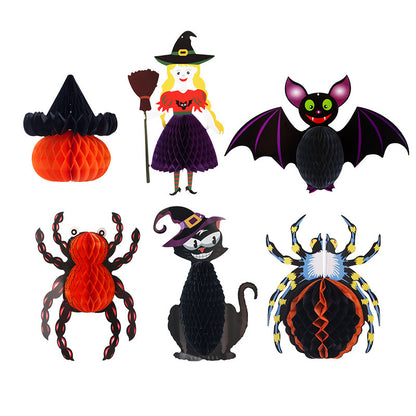 Halloween-Themen Waben-Pumpkin-Dekoration Brehn