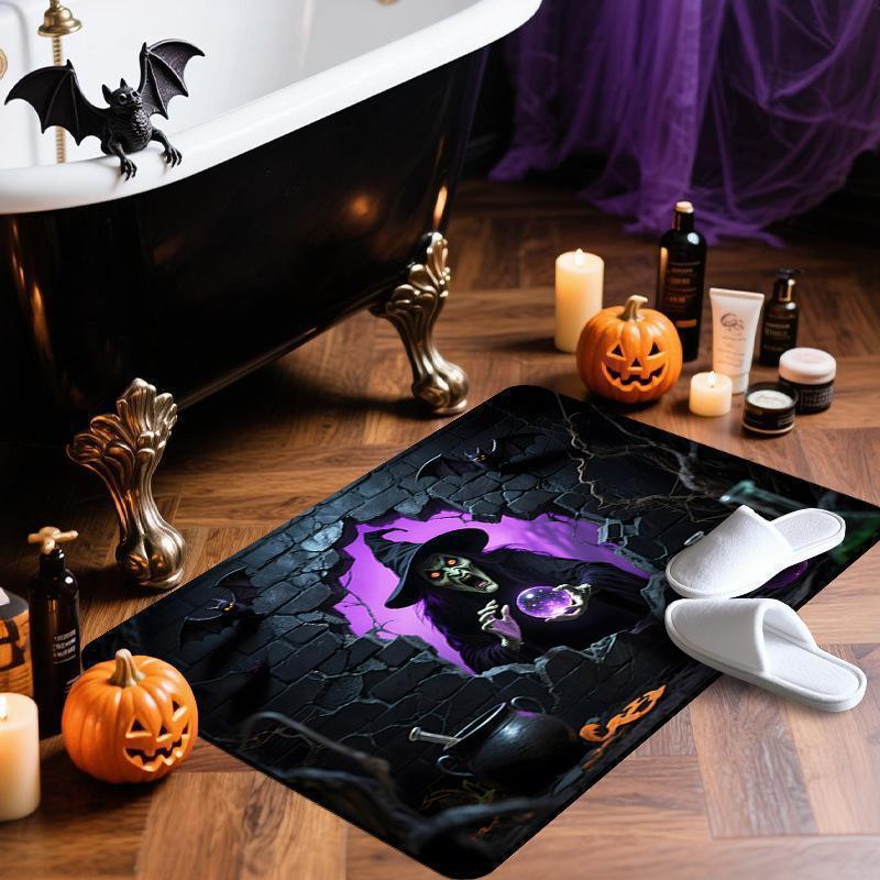 Spooky Horror-Themen Badmatte