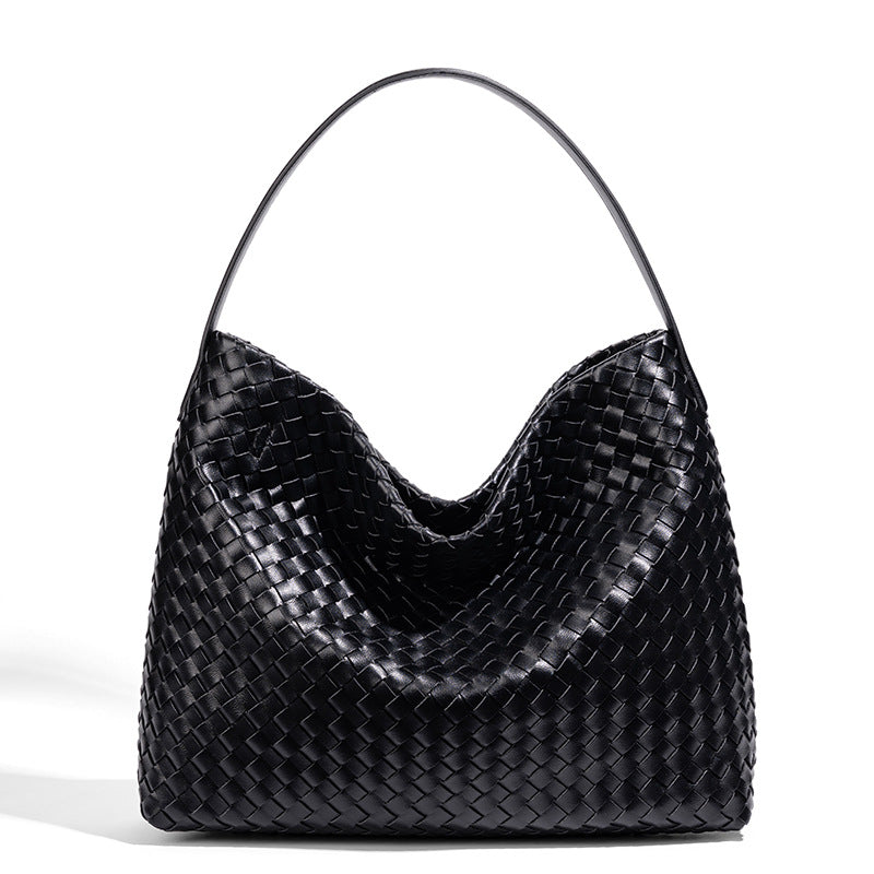 Zeitgenössische gewebte Hobo-Tasche Brehn