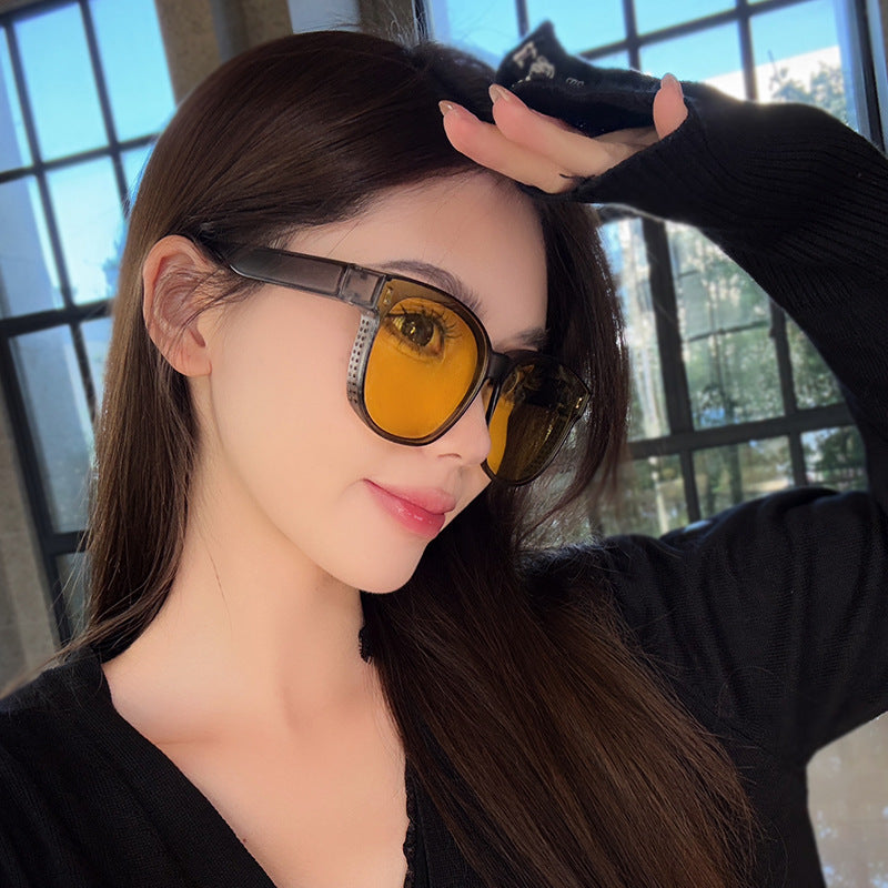 Damen Sportliche Sonnenbrille mit polarisierenden Gläsern und flexiblem Rahmen Brehn