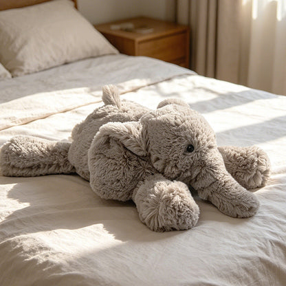 Liegender Plüsch-Elefant Körperkissen Kuscheltier Brehn