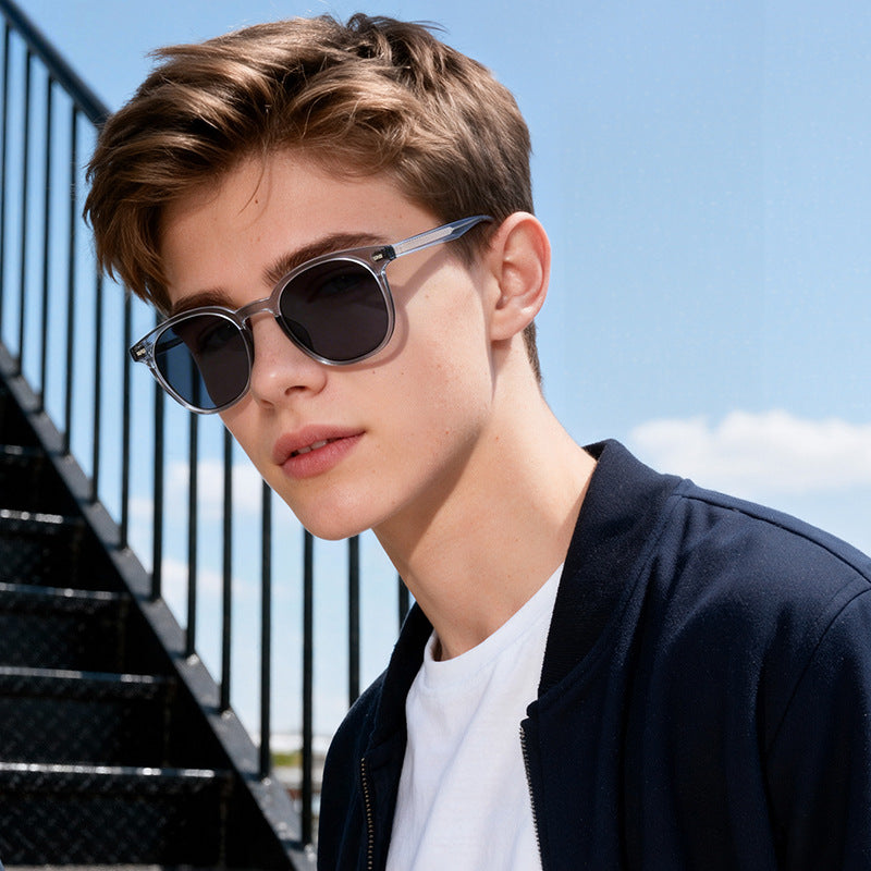 Damen modische Sonnenbrille mit trendigem Farbverlauf Brehn