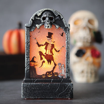 Dekorative LED Gespenster Friedhof Laterne Brehn