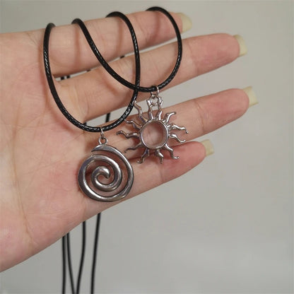 Spiral Anhänger Halskette Brehn
