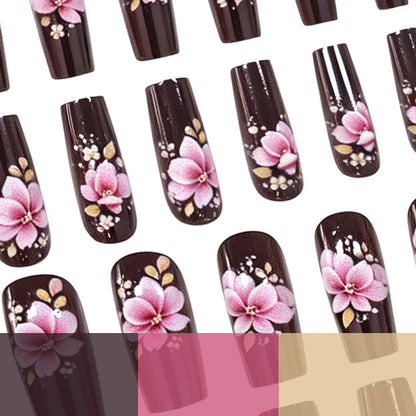 Florales Nagelkunstdesign Brehn