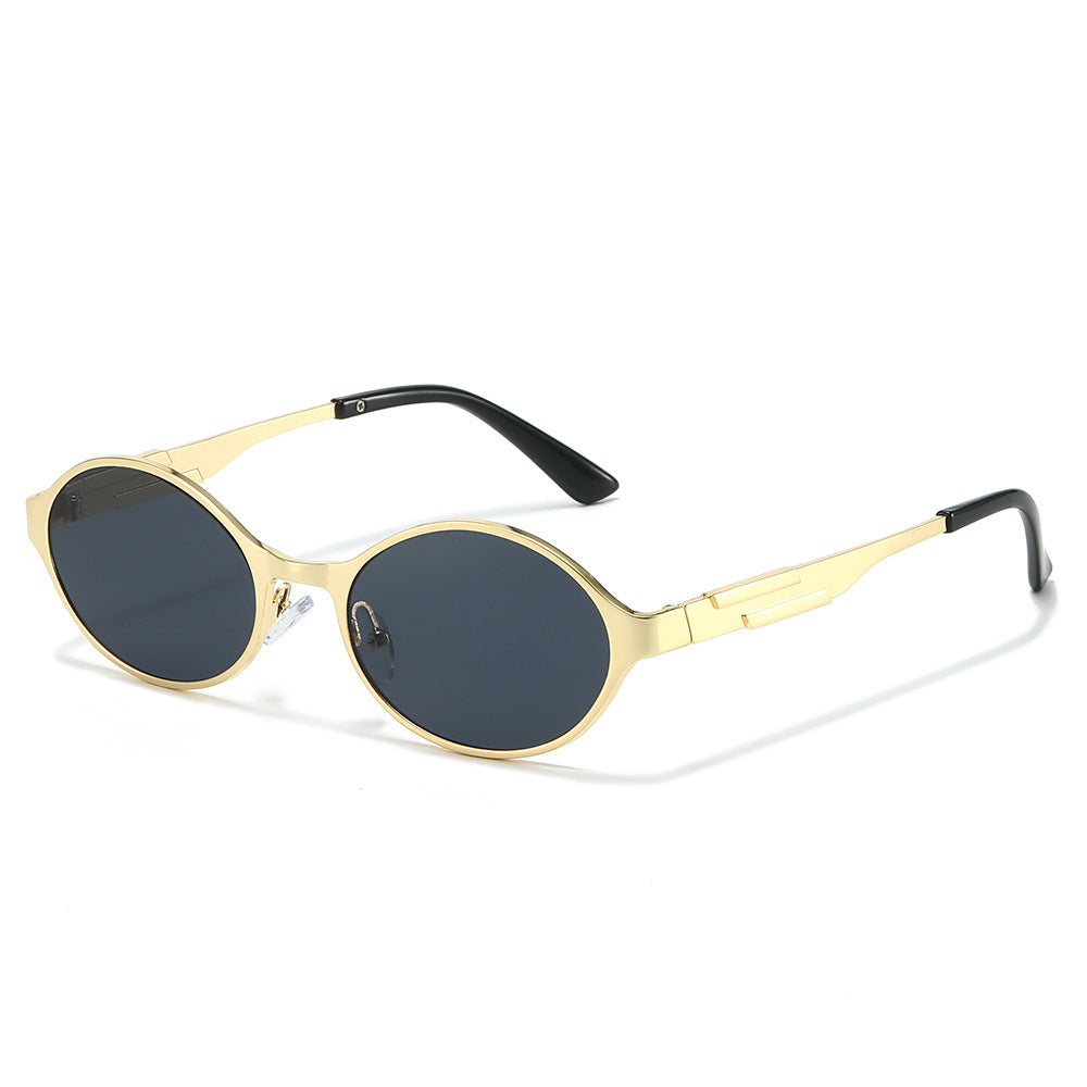 Einzigartige ovale Rahmen-Sonnenbrille Brehn