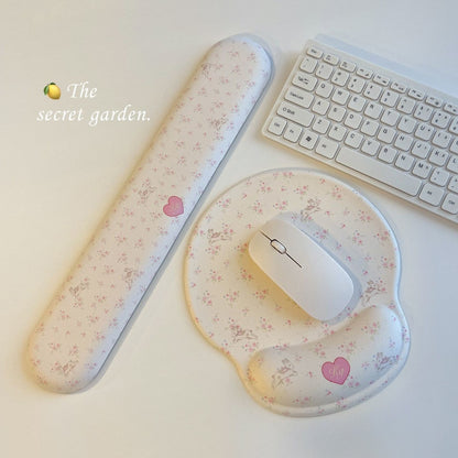 Stilvolle Florale Ergonomische Mauspad