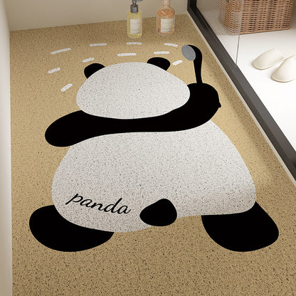 Niedlicher Cartoon Panda Badteppich