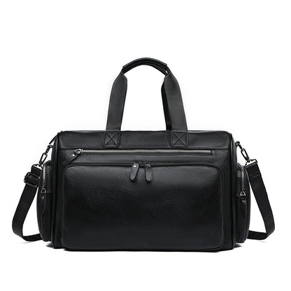 Premium Leder Wochenende Duffle Tasche Brehn