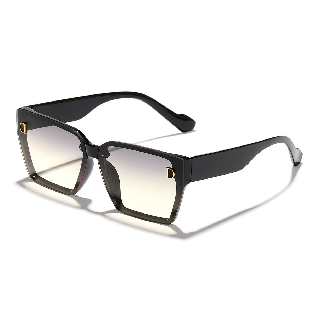 Damen modische Sonnenbrille im einzigartigen Design mit übergroßen Gläsern Brehn