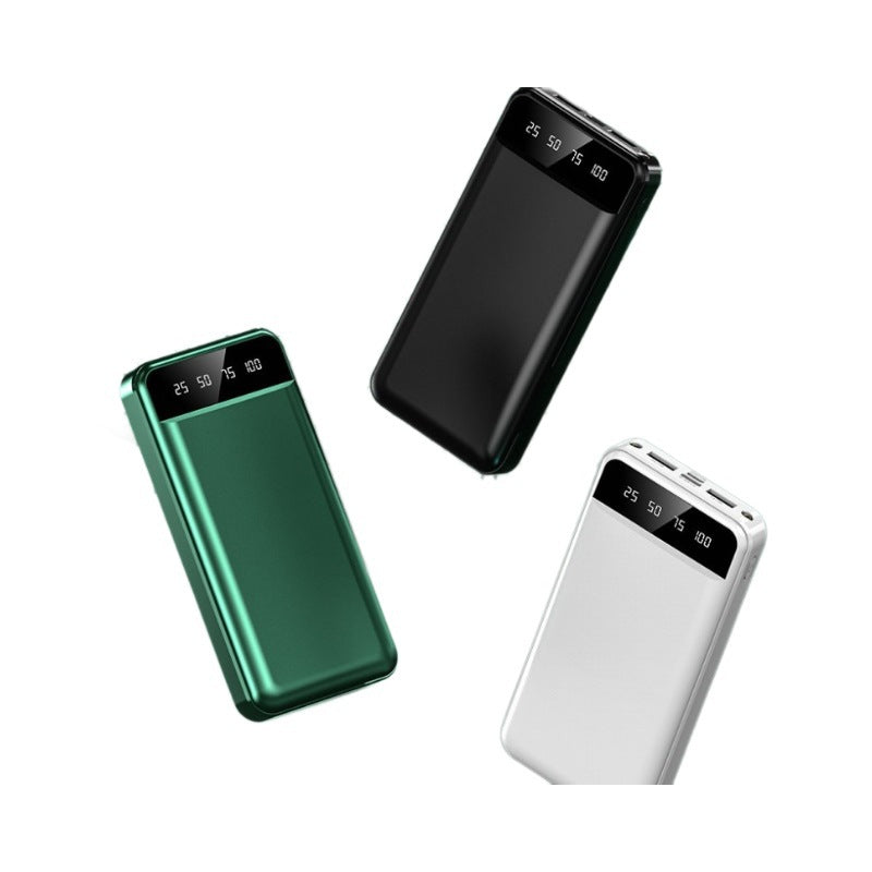 Tragbare Powerbank mit Hochmoderner Digitaler Ladestandanzeige Brehn