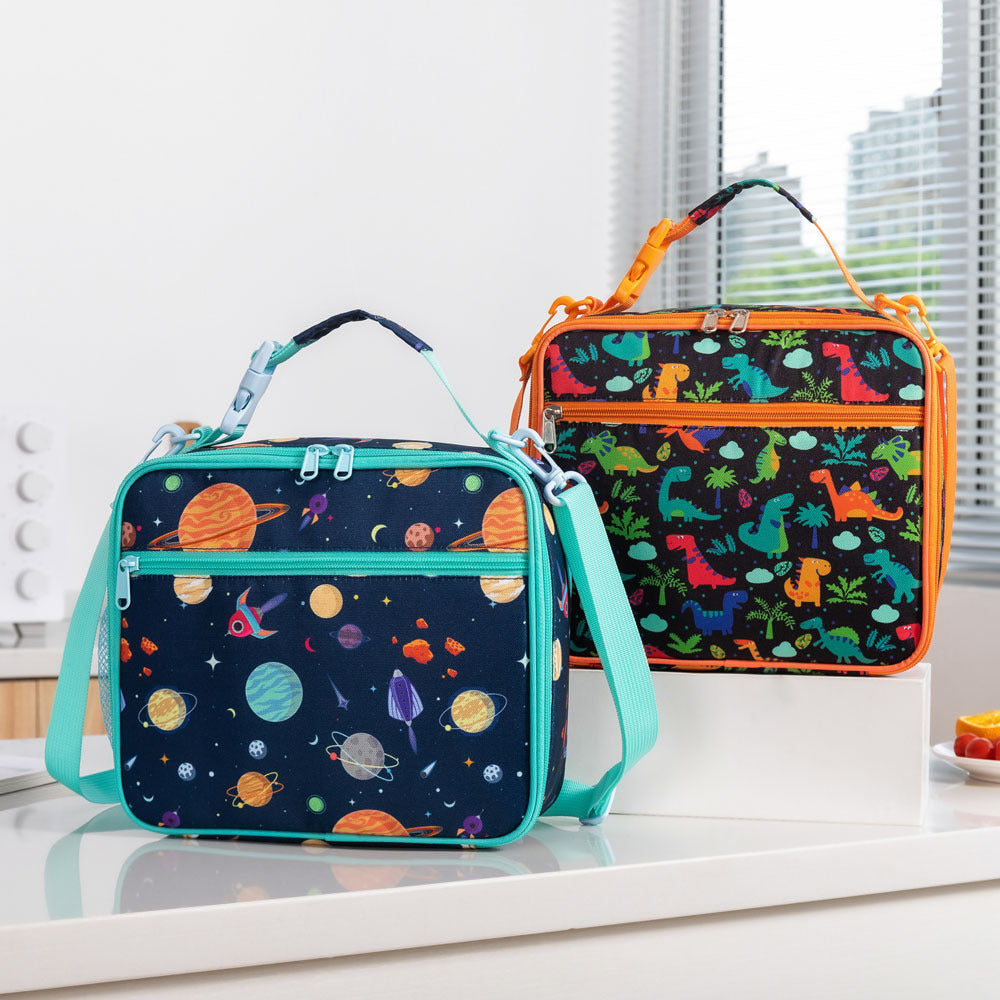 Spaß-Themen isolierte Lunch-Tasche