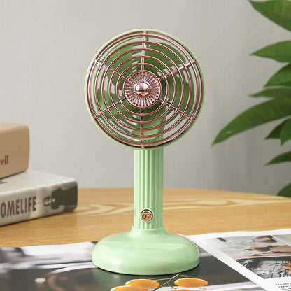 Damen Tragbarer Tischventilator mit flexiblem Neigungsmechanismus Brehn