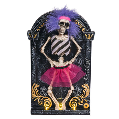 Dekorative Skelett Braut Figurine Brehn