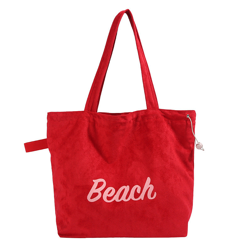 Stylische Strandtasche