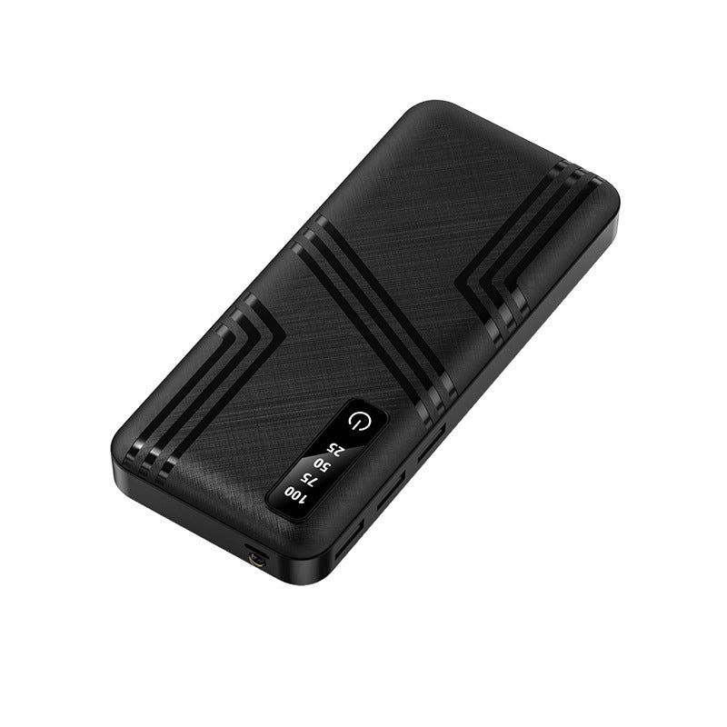 Tragbare Powerbank mit Multifunktionalem Schnellladeanschluss und Lcd-Anzeige Brehn