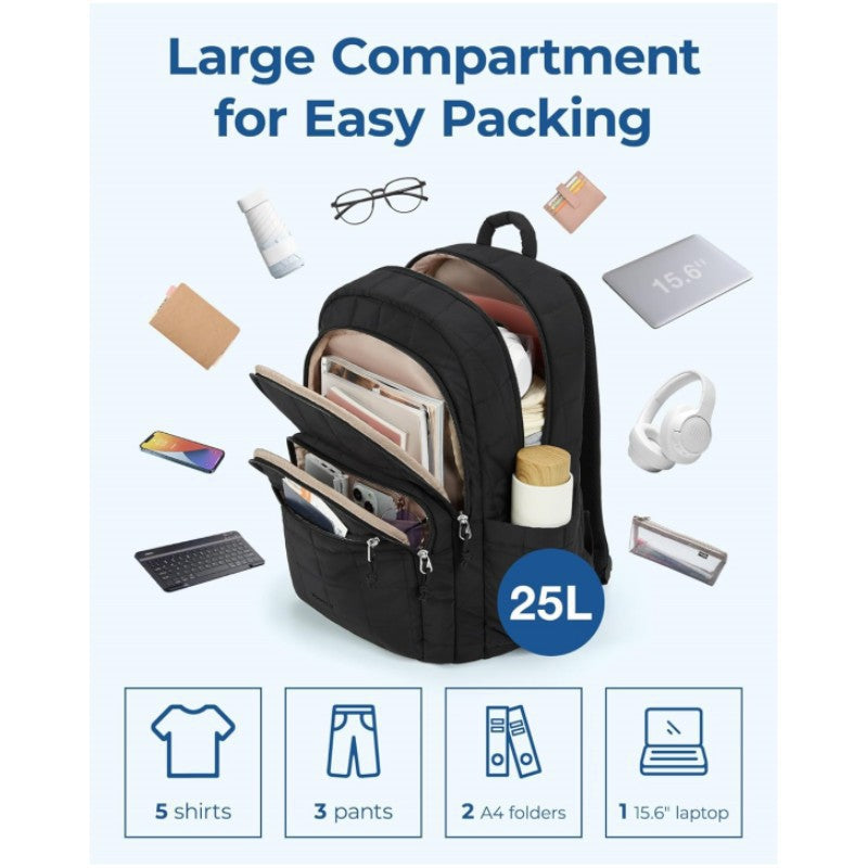 Praktischer und Schicker Rucksack mit Mehreren Fächern Brehn