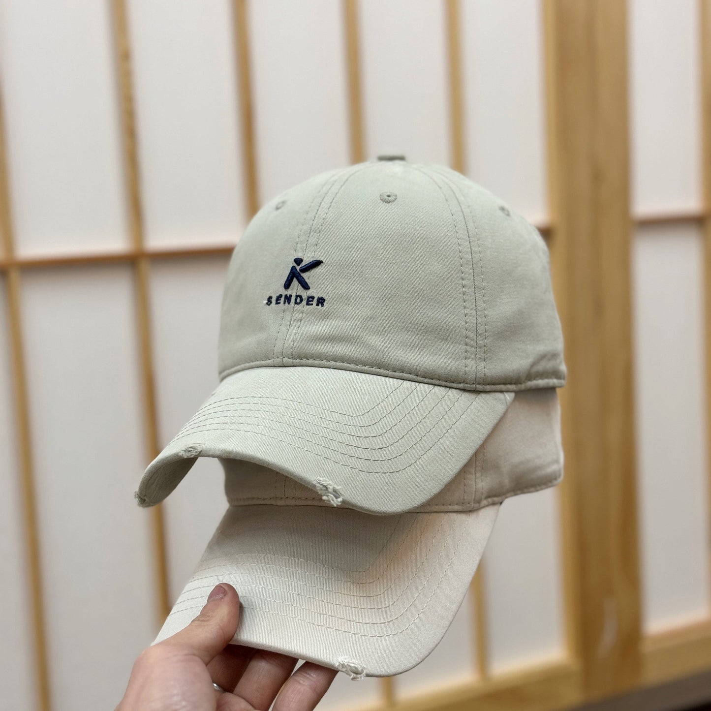 Männer Casual Distressed Baseball Cap Brehn 1784270777